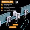 Ceiling Curtain Track Hospital Curtain RV Curtain Commercial Sliding Curtain Track System - Flexible Bendable, Office/Hotel/Hospital Curtain Rod for Dividing Room ( Color : Ceiling Mount , Size : 4m/1 view 4