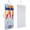 Bow Organizer - 10 Layer Display Holder for Girls Hair Bows - Wall, Door, Closet Mount (Grey-A) view 4