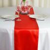 2 Pack Red Table Runners, Christmas Satin Table Runner 12x108 Inches Long, Silk and Smooth Fabric Table Runner for Wedding, Parties, Banquets, Events Decoration view 2