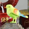 Indoor Tabletop Fountains Tabletop Fountain Waterfall Decor Unique Resin Water Fountain with Rockery Plant Birds Suitable for Office Home Bedroom Desk Decoration Decoration Meditation Fountain view 3