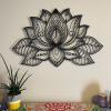 3D Metal Mandala Lotus Flower Bedroom Wall Decor, Living Room , Wall Hangings, Home Decor, Spiritual Wall Art (27 x 17/68 x 44 cm) view 4