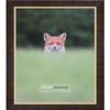 Poster Palooza 11x20 Contemporary Walnut Complete Wood Picture Frame with UV Acrylic Plexiglass, Foam Board Backing & Hardware Included view 1