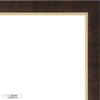 Poster Palooza 11x20 Contemporary Walnut Complete Wood Picture Frame with UV Acrylic Plexiglass, Foam Board Backing & Hardware Included view 2