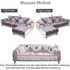 Thick Rabbit Plush Sofa Cushion, Sofa Covers Thickened Chair Armchair Seat Sofa Cushion Cover for 1/2/3/4 Seater L Shaped Couch Slipcovers Furniture Protector Living Room Decoration,Green, 110x180cm view 4