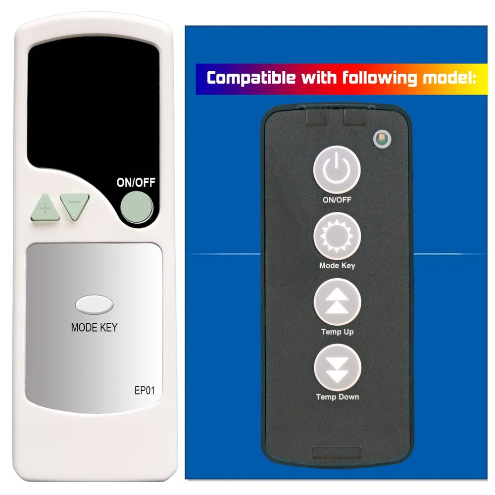 Replacement Remote Control for EdenPURE Premiere Heater RPE1500 A5076 RPE1500A5076 YN022 US004