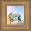 Poster Palooza 26x38 Traditional Gold Complete Wood Picture Frame with UV Acrylic Plexiglass, Foam Board Backing & Hardware Included view 4