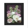 Wild For Plum Bouquet 3 Black Framed Print Wall Art view 1