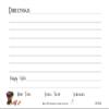 country by the city Poughkeepsie Pups Recipe Card 4x6 Dogs Puppies Cute Recipe Card Funny Animals (Pack of 10) view 3