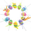 BestPysanky Set of 12 Colorful Easter Egg Picks view 2