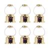 Alipis 6pcs Catcher Machines Creative Grabbing Toy for Boys and Girls Golden Plastic Candy Dispenser Party Favors for Birthdays and Celebrations view 1