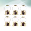 Alipis 6pcs Catcher Machines Creative Grabbing Toy for Boys and Girls Golden Plastic Candy Dispenser Party Favors for Birthdays and Celebrations view 2