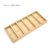MUSUMI Glasses Display Stand 4/5/6 Grids Sunglasses Display Box Wooden Sunglasses Organizer, Sunglasses Holder Jewelery Display Organizer Tray Sunglasses Display Case Sunglasses Rack (L) view 2