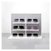 MUSUMI Glasses Display Stand 3-Layers Acrylic Eyeglasses Display Shelf Sunglasses Rack Jewelry Rack Optician Display Props Home Placement Collection Shelf Sunglasses Rack (Grey) view 1