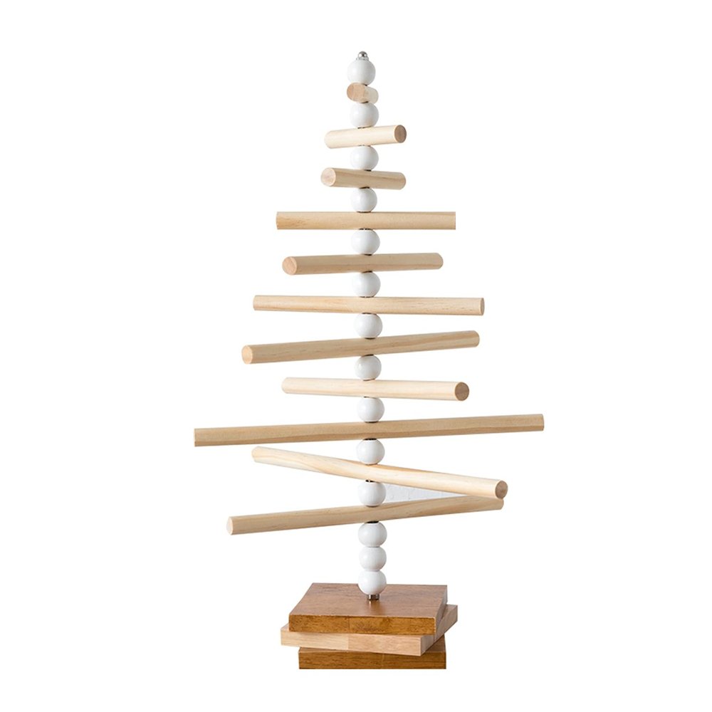 MUSUMI Jewelry Box Solid Wood Jewelry Storage Rack Creative Nordic Style Tree-Shaped Hanging Necklaces Earrings Jewelry Shelf Display Ornaments, for Dresser & Bedroom Jewelry Boxes and Organizers