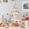 MUSUMI Jewelry Box Solid Wood Jewelry Storage Rack Creative Nordic Style Tree-Shaped Hanging Necklaces Earrings Jewelry Shelf Display Ornaments, for Dresser & Bedroom Jewelry Boxes and Organizers view 3