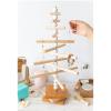 MUSUMI Jewelry Box Solid Wood Jewelry Storage Rack Creative Nordic Style Tree-Shaped Hanging Necklaces Earrings Jewelry Shelf Display Ornaments, for Dresser & Bedroom Jewelry Boxes and Organizers view 4