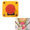 AYNEFY Garden Tools, Shell Red Sign Emergency Stop Mushroom Push Button Switch New 1Pc 660V 10A Plastic Horticulture Home Gardening view 2