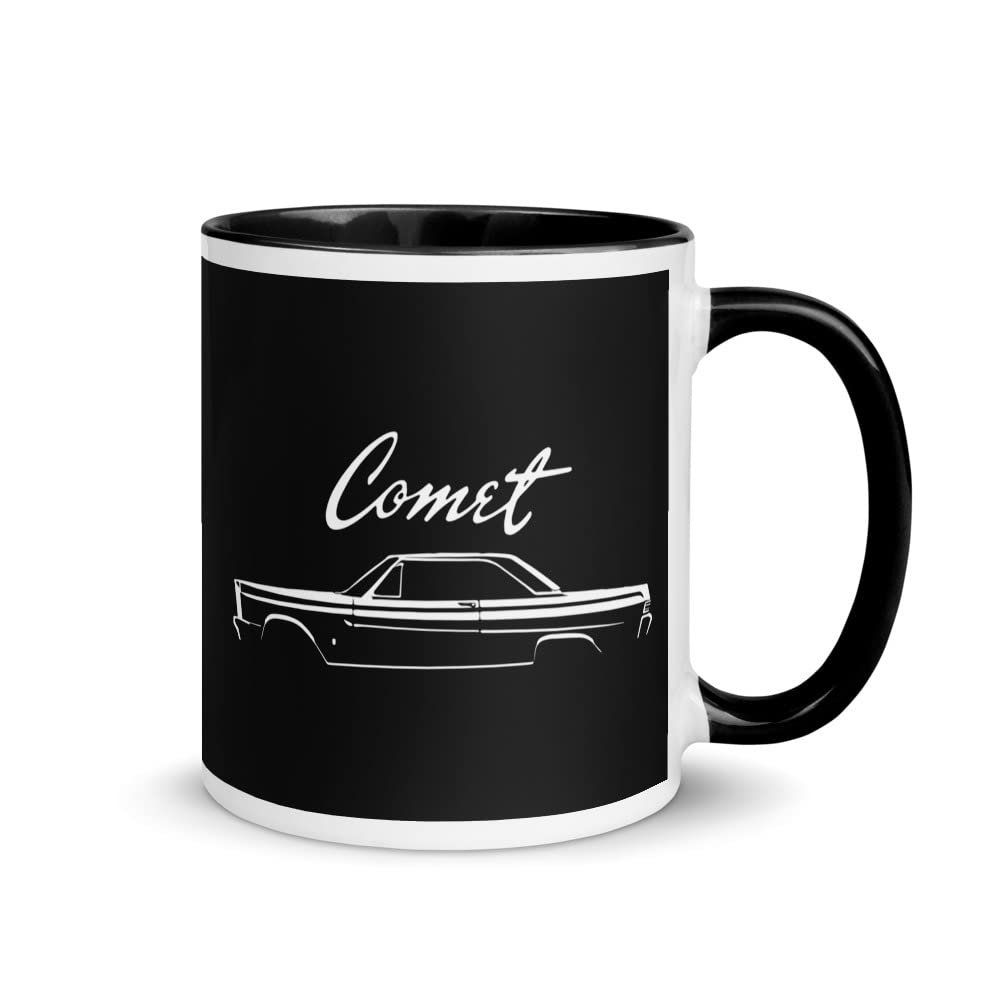 1965 Mercury Comet Cyclone Antique Classic Car Automotive Nostalgia Mug with Color Inside