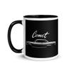 1965 Mercury Comet Cyclone Antique Classic Car Automotive Nostalgia Mug with Color Inside view 3