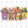 Easter Coffee Drink Sublimation Transfer, Ready to Press, Bunny, Rabbit, Spring, Eggs, Carrots, Coffee Lover Transfer, Ready to Use (Adult x10) view 4