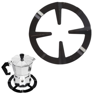 Wok Ring for Gas Stove, Gas Ring Reducer Wok Stand Stove Top Hob Cooker Heat Simmer Coffee Pots Kitchen Utensil(Black)