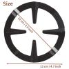 Wok Ring for Gas Stove, Gas Ring Reducer Wok Stand Stove Top Hob Cooker Heat Simmer Coffee Pots Kitchen Utensil(Black) view 3