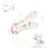 Plastic Clothespins Laundry Clothes Pins-12 Pack, Traceless Clothes Pegs, Bag Clips, Food Package Clip, with Cute Cat Claw Pattern view 2