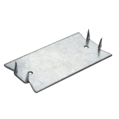 Qlvily 30PCS Nail Plates for Wood Studs, 1.5 x 3 Inch, Sharp Pointed Prongs, Anti-Nail Protection Shield