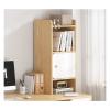 SUNESA Bookshelf Counter Top Bookcase 3-Tier Wood Bookshelf Save Space Countertop Storage Display Rack Desk OrganizerL 10.6"D 6.7"H 31.5" Bookcases (Color : Natural) view 1