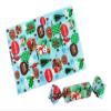 100PCS Twisting Candy Wrapping Papers for Homemade Sweets, 9x12.5cm, 3.5x4.9in, Christmas #01 view 1