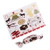 100PCS Twisting Candy Wrapping Papers for Homemade Sweets, 9x12.5cm, 3.5x4.9in, Christmas #04 view 1