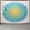 OKCELL Creative Circular Mandala Tapestry Bohemian Mandala Hippie Tapestry Boho Tapestry Wall Hanging Wall Tapestry for Bedroom Living Room Dorm(Medium-59.1L x 59.1W)(150cm x 150cm) view 2