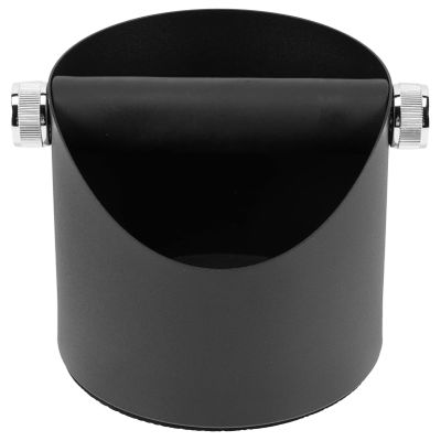 LIFKOME Espresso Machine Accessories Coffee Knock Box Metal Coffee Powder Espresso Knock Ground Box