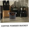 LIFKOME Espresso Machine Accessories Coffee Knock Box Metal Coffee Powder Espresso Knock Ground Box view 2