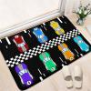CAFCIOYG Race Car Rug for Kids Bedroom Play Mat, Car Carpet for Kids Race Track Rug for Boys Room with Roads and Tracks Track Carpet for Boys Room Decor, Black, 2'3' view 1