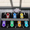 CAFCIOYG Race Car Rug for Kids Bedroom Play Mat, Car Carpet for Kids Race Track Rug for Boys Room with Roads and Tracks Track Carpet for Boys Room Decor, Black, 2'3' view 2