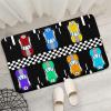 CAFCIOYG Race Car Rug for Kids Bedroom Play Mat, Car Carpet for Kids Race Track Rug for Boys Room with Roads and Tracks Track Carpet for Boys Room Decor, Black, 2'3' view 3