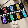 CAFCIOYG Race Car Rug for Kids Bedroom Play Mat, Car Carpet for Kids Race Track Rug for Boys Room with Roads and Tracks Track Carpet for Boys Room Decor, Black, 2'3' view 4