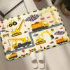 CAFCIOYG Construction Rugs for Boys Room Car Rug Play Mat Car Carpet for Kids Construction Decor for Boys Room Playroom Livingroom, 2'3' view 4