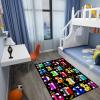 CAFCIOYG Car Carpet for Kids Bedroom Playroom Car Truck Rug for Boys Room Play Mat Construction Rugs for Boys Room Kids Carpet Playmat for Bedroom, Black, 4'5' view 3