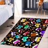 CAFCIOYG Car Carpet for Kids Bedroom Playroom Car Truck Rug for Boys Room Play Mat Construction Rugs for Boys Room Kids Carpet Playmat for Bedroom, Black, 4'5''6' view 2