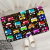 CAFCIOYG Car Carpet for Kids Bedroom Playroom Car Truck Rug for Boys Room Play Mat Construction Rugs for Boys Room Kids Carpet Playmat for Bedroom, Black, 2'3' view 2