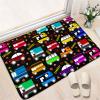 CAFCIOYG Car Carpet for Kids Bedroom Playroom Car Truck Rug for Boys Room Play Mat Construction Rugs for Boys Room Kids Carpet Playmat for Bedroom, Black, 2'3' view 3