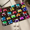 CAFCIOYG Car Carpet for Kids Bedroom Playroom Car Truck Rug for Boys Room Play Mat Construction Rugs for Boys Room Kids Carpet Playmat for Bedroom, Black, 2'3' view 4
