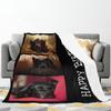 AXKEUDO Custom Blankets with Text Picture Collage Customized Throw Blanket,Birthday Anniversary Wedding Personalized Halloween Christmas Couples Gift for Boyfriend Girlfriend 48"X32" 3 Photo-2 view 3