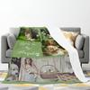 AXKEUDO Custom Blanket with Photos Text Customized Blanket Personalized Flannel Throw Blankets for Adult Kid Birthday Christmas Halloween Fathers Mothers Valentines Day Gift 90.6"X59" 4 Photo-2 view 3
