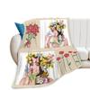 Custom Blanket with Photos Personalized Picture Collage Blankets Soft Photo Sofa Blanket,Gifts for Fathers Day,Adults,Family,Friends,Lovers,Dog 70.9"X51.2" 2 Photo-3 view 2