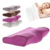Orthopedic Neck Pillows for Pain Relief Sleeping Side Sleeper, Cervical Neck Pillow Memory Foam, Neck & Cervical Pillows with Zipper Washable Pillowcase, Ergonomic Contour Pillow Purple view 1