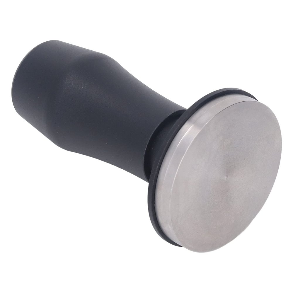 Calibrated Coffee Tamper, Coffee Tamper Calibrated Compression Mechanism Compact for Cafe (58 Flat Base)