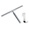 Gedy | Thor Set 2 Pieces, 1 Shower Squeegee and 1 Chrome Hook, Series Made of Brass and Stainless Steel with Chrome Finish view 1